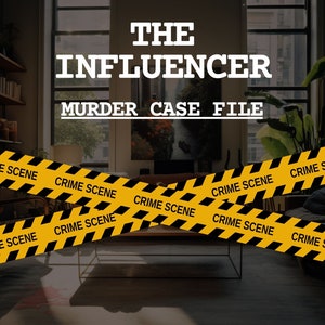 Printable/Play Online Murder Mystery | Date Night Detective Game | Cold Case File | Online Detective Experience