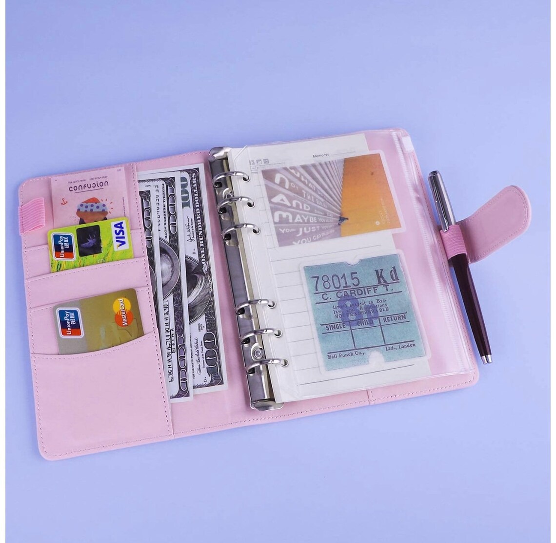 Custom budget binder Money Binder Cash Envelope System Etsy