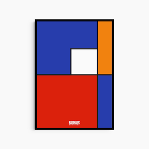 Bauhaus Poster Print, Bauhaus Printable Exhibition Poster, Graphics Art, Mid Century Interior, Abstract, Minimalist, Modern Interior Poster
