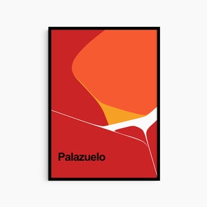 Pablo Palazuelo Art Poster Print Abstract Art Design Print Vintage Design Mid century Modern Interior Contemporary Art  Minimalist Art Print