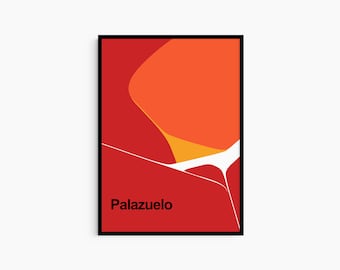Pablo Palazuelo Art Poster Print Abstract Art Design Print Vintage Design Mid century Modern Interior Contemporary Art  Minimalist Art Print