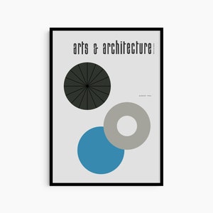 art & architecture Cover Art Poster Print Abstract Art Print Josef Albers Ellsworth Kelly Bauhaus Print Mid century Modern Interior