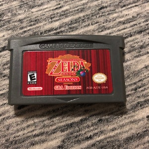 Zelda Oracle of Seasons GBA game