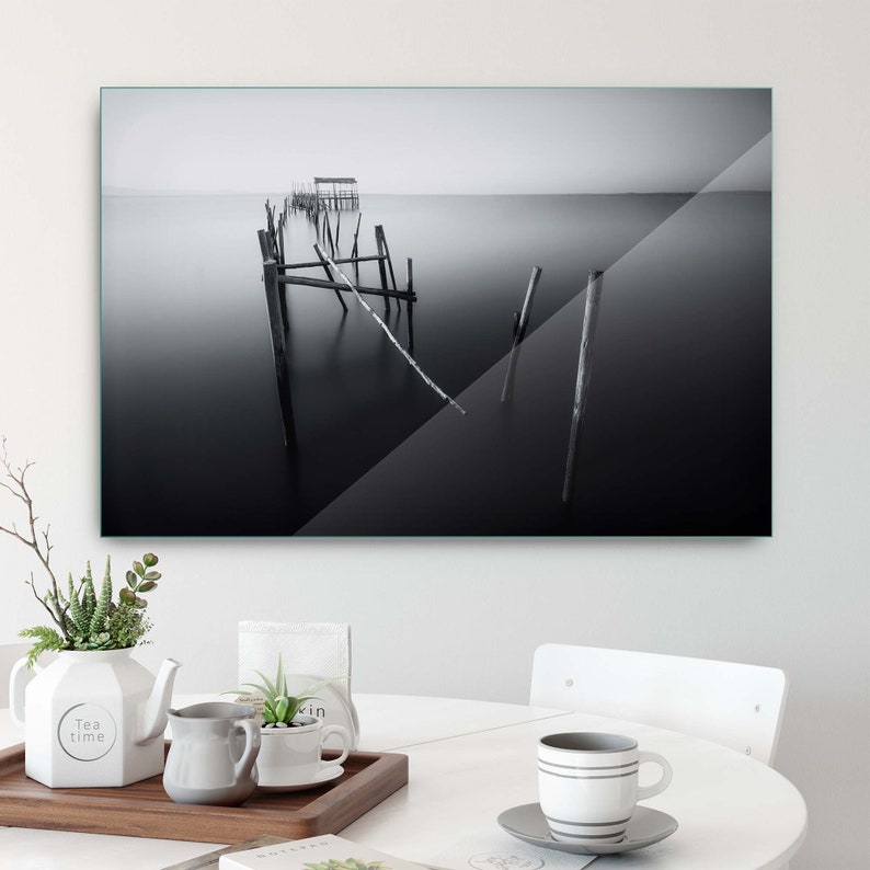 Carrasqueira in Black and White by Iv\u00e1n Ferrero Glass Print Print Abstract Photo Inspirational A2 A3 A4 A5 A6 Picture Poster Wall De