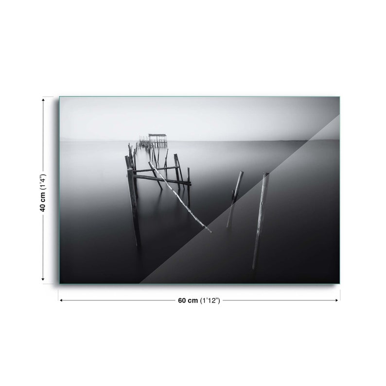 Carrasqueira in Black and White by Iv\u00e1n Ferrero Glass Print Print Abstract Photo Inspirational A2 A3 A4 A5 A6 Picture Poster Wall De