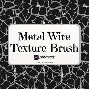 Procreate Metallics Brush | Metal Procreate Brush | Procreate 3d | Procreate Metal | Procreate App Digital Download