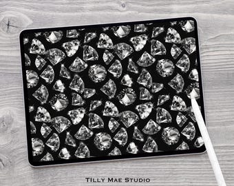Realistic Diamond Procreate Brush: 3D Jewel Art (Digital Download)