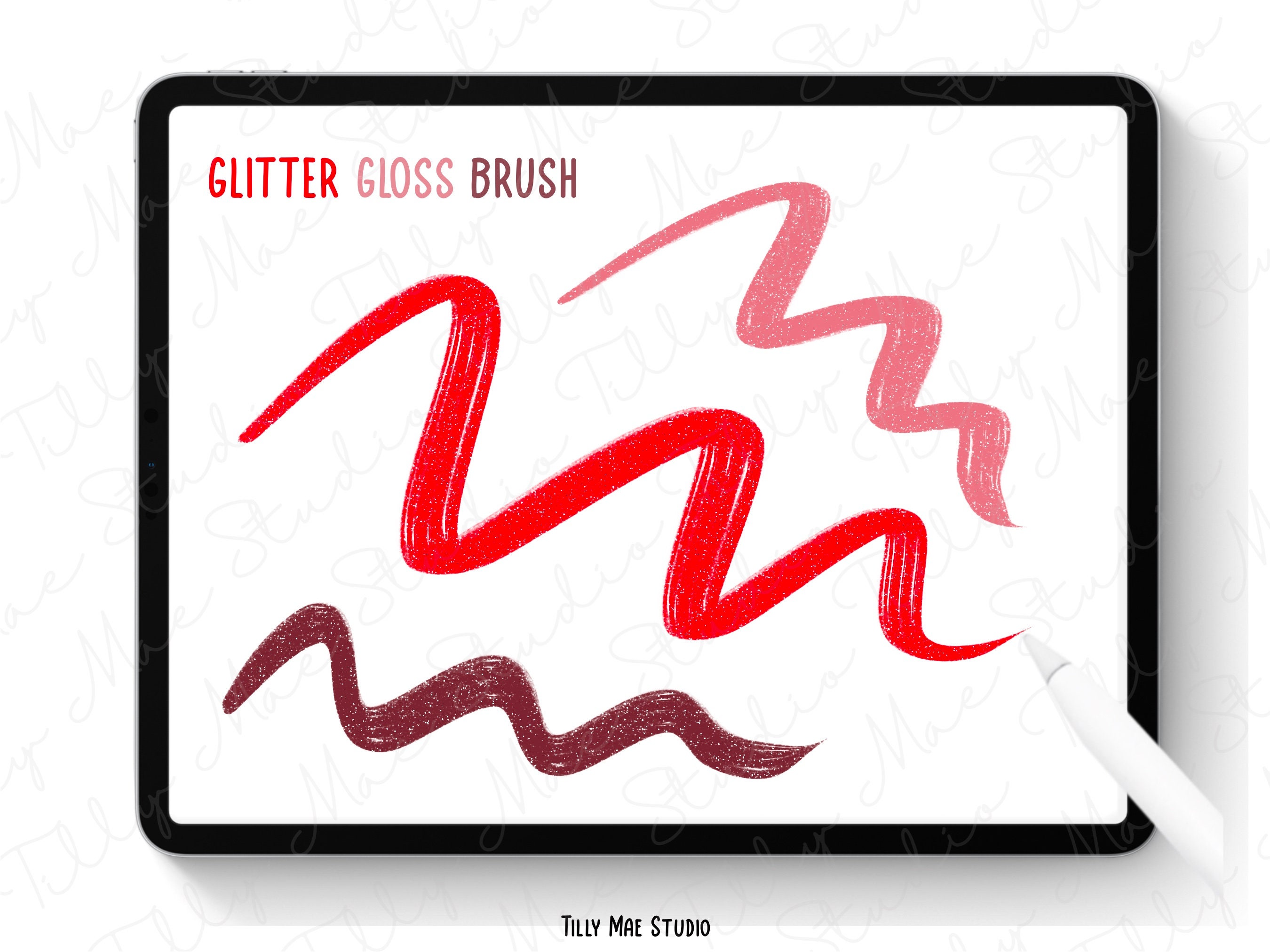 Glossy Procreate Brushes Gloss Procreate Brush Procreate Glossy Brushes