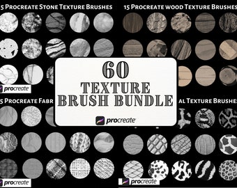 Procreate Texture Brushes, Procreate, Procreate Brushes Stone Animal Procreate Wood Procreate Wood Brush Procreate Fabric Texture Brushes