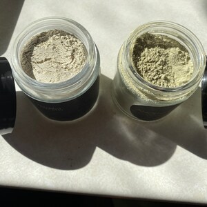 Green Tea + Rice Powder And Bentonite Clay + Turmeric Detox Clay Masks (Skin Detox Duo)