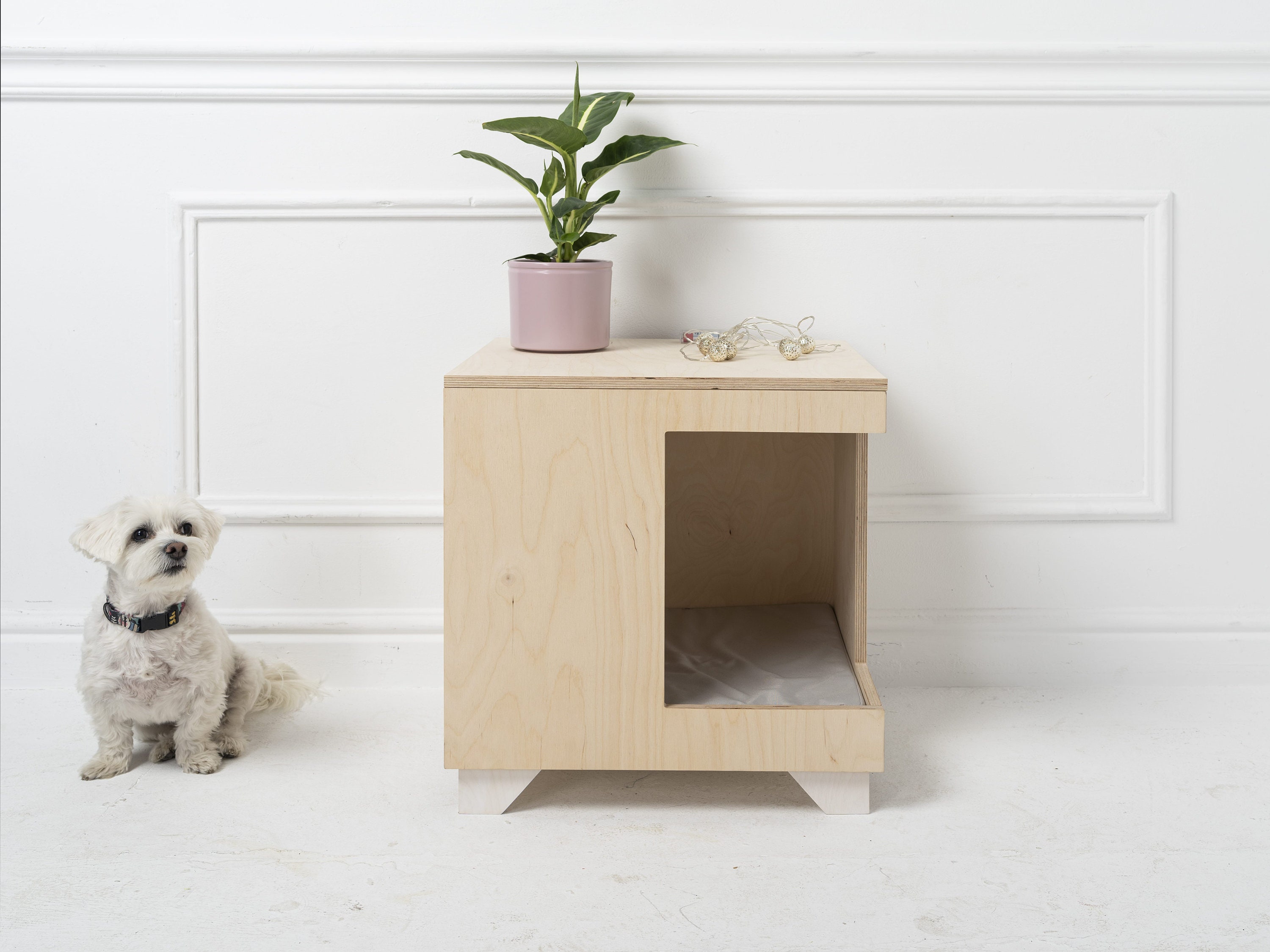 Wooden Cat House Indoor Dog House Katzenmöbel - Il Fullxfull.3196450855 Dir4