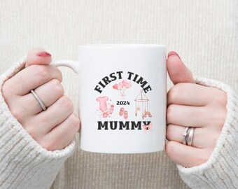 Taza de cumpleaños de mamá nueva, regalo de cumpleaños de mamá, regalos de baby shower para mamá, regalo de embarazo, regalo de mamá para ser, regalos de baby shower para nueva mamá