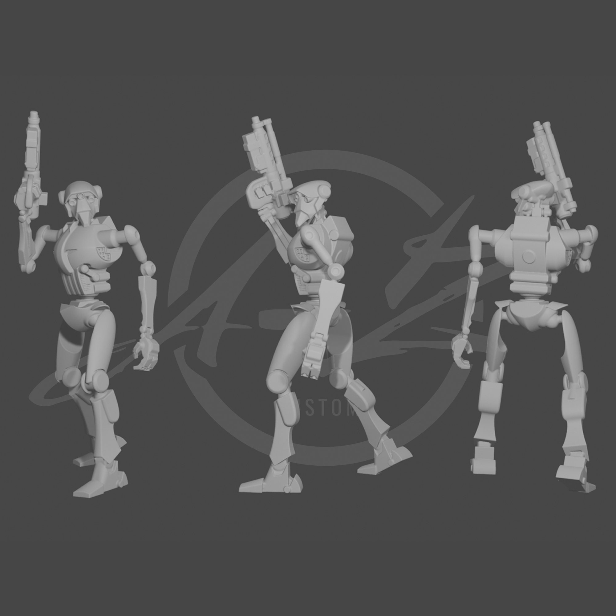 Super Tactical Droid Commanders Star Wars: Legion .STL - Etsy UK