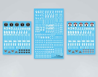Greater Good Aliens Waterslide Abziehbild Transfers für 32 mm Tabletop Miniaturen