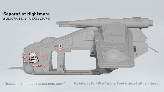 Republic Gunship Concept Art