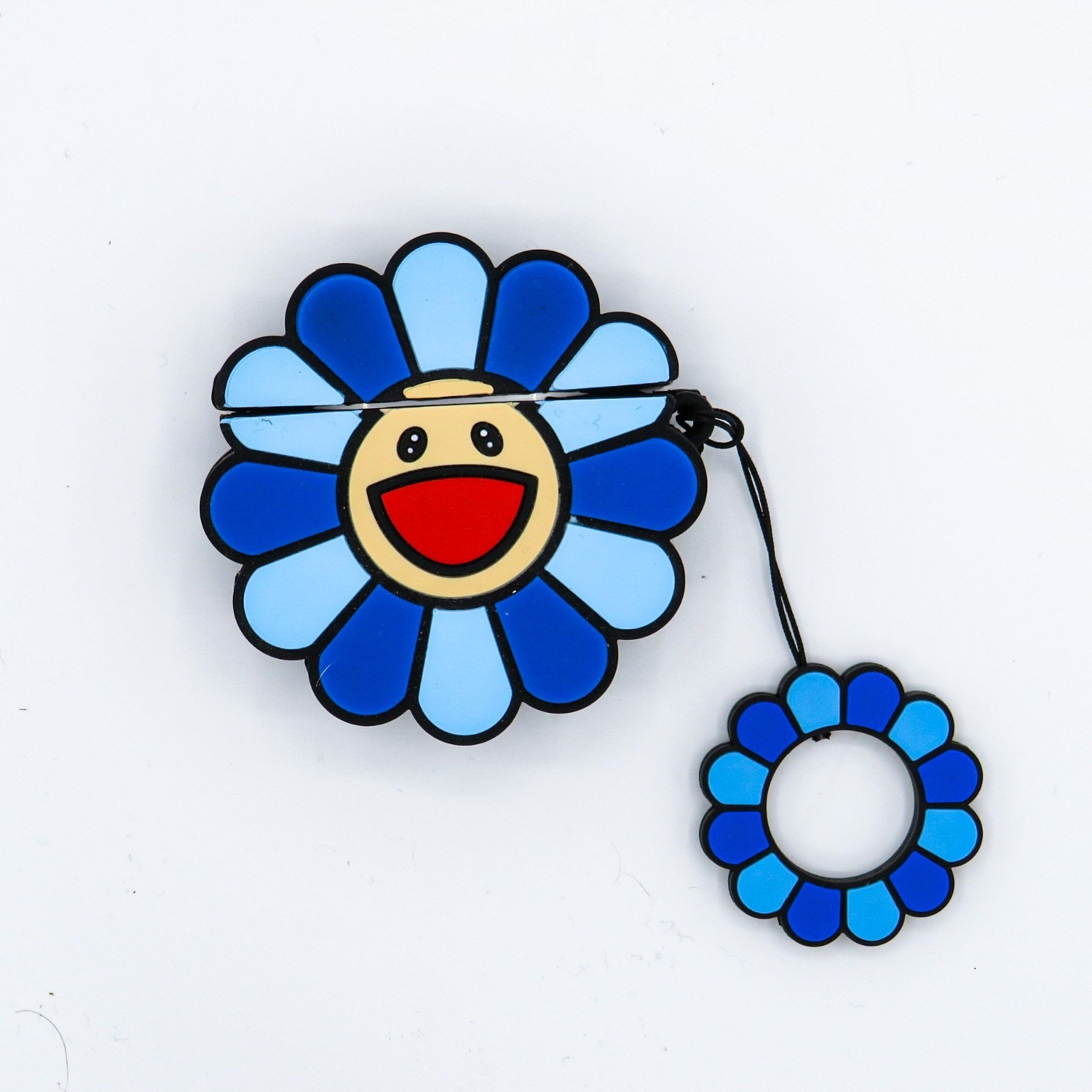 Takashi Murakami Blue Flower Print AirPod Case Gen 1 & 2