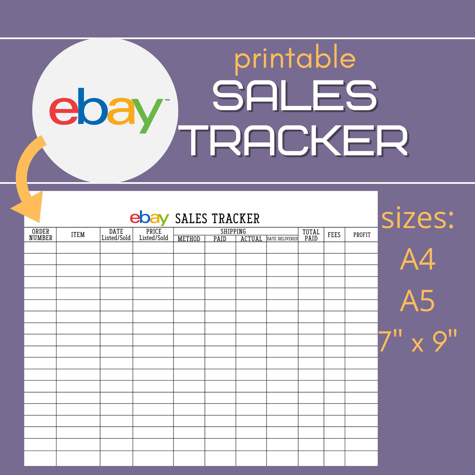 sales tracker