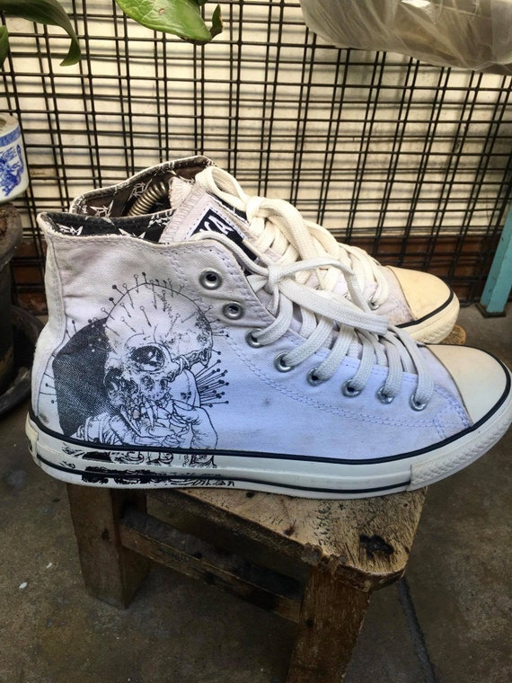SUPER RARE Metallica X PUSHEAD X Converse Chuck Taylor All ... علي الغفيص SUPER RARE Metallica X PUSHEAD X Converse Chuck Taylor All ... علي الغفيص
