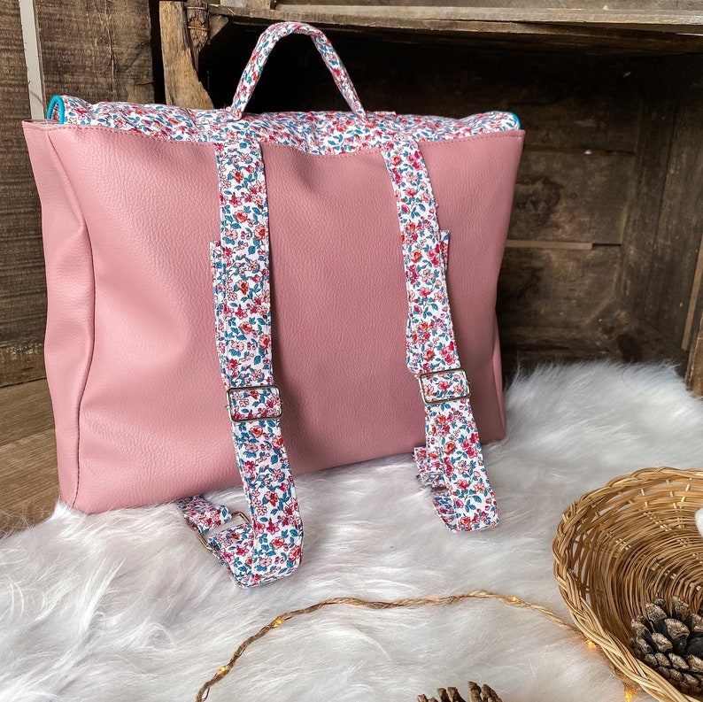 Cartable, cartable ecolier, cartable personnalisé, sac cartable personnalisé, cartable enfant, cartable brodé, sac maternelle, personnalisé image 5