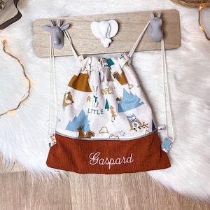 Personalized backpack / personalized bag / sports bag / personalized pouch bag / personalized pouch / baby baptism / personalized gift