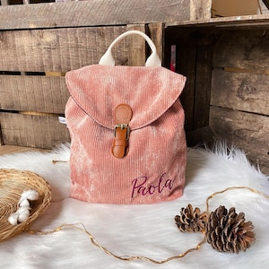 sac à dos enfant personnalisé, sac velours côtelé, sac personnalisé, sac à dos personnalisé, sac crèche, sac enfant personnalisé, sac à dos