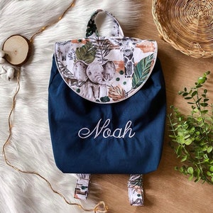 Sac cartable personnalisé / sac bébé / cartable personnalisé / sac à dos personnalisé / sac crèche / sac nounou/ cadeau personnalisé / bebe