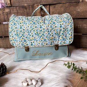 Cartable, cartable ecolier, cartable personnalisé, sac cartable personnalisé, cartable enfant, cartable brodé, sac maternelle, personnalisé image 10