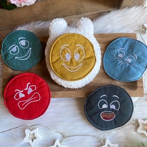 Emotions, emotion face, expressing emotions, 5 emotions, the different emotions, emotions plush, plush, feelings, children