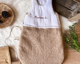 Sleeping bag/ Sleeping bag/ Personalized sleeping bag/ Personalized sleeping bag/ Embroidered sleeping bag/ Personalized gifts/ Baby/ Embroidery/ Gifts