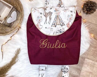 Personalized children's backpack, baby backpack, personalized children's backpack, school bag, personalized bag, children's bag, baby bag, gifts