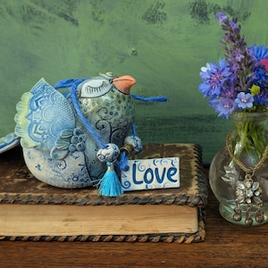 Artisan Bird Sculpture