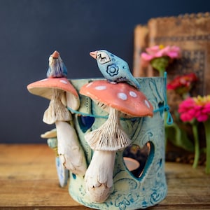 Toadstool Tealight Holder