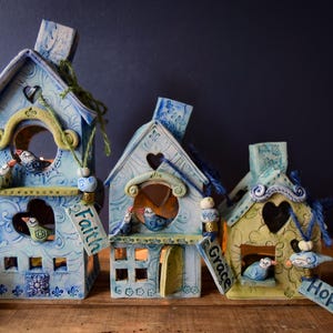 Ceramic Tealight House
