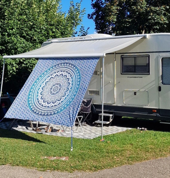 Shade Cloth, Privacy Screen With Piping for Camping -  Australia