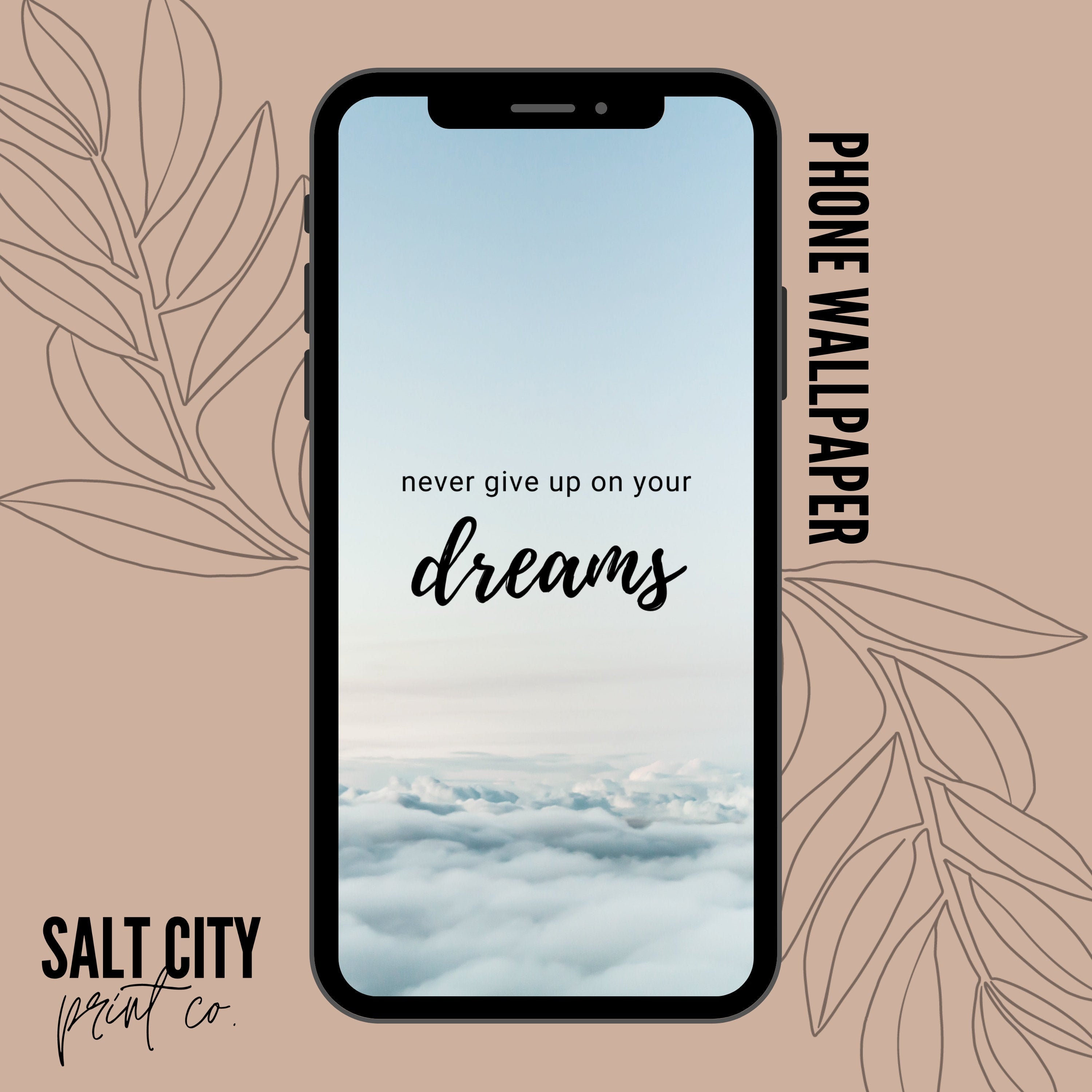 Phone Wallpaper Empowerment Dream Big Motivation Phone Wallpaper Empowerment Dream Big Motivation
