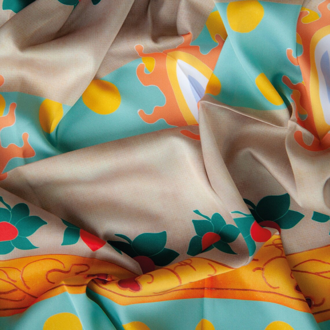 Unique Printed Scarf Silk Scarf Scarves for Women Gift for Etsy