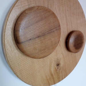 Wall lamp oak, wall deco wood, wall lamp oak, mood lamp, wood lamp minimalist, wall lamp reclaimed wood