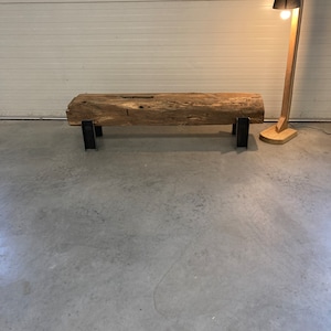 TV-Board oak, lowboard old wood, sideboard solid wood, bench oak, oak bench