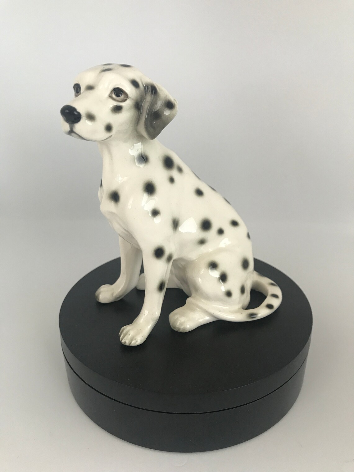 Vintage Porcelain Dalmatian Dog | Etsy