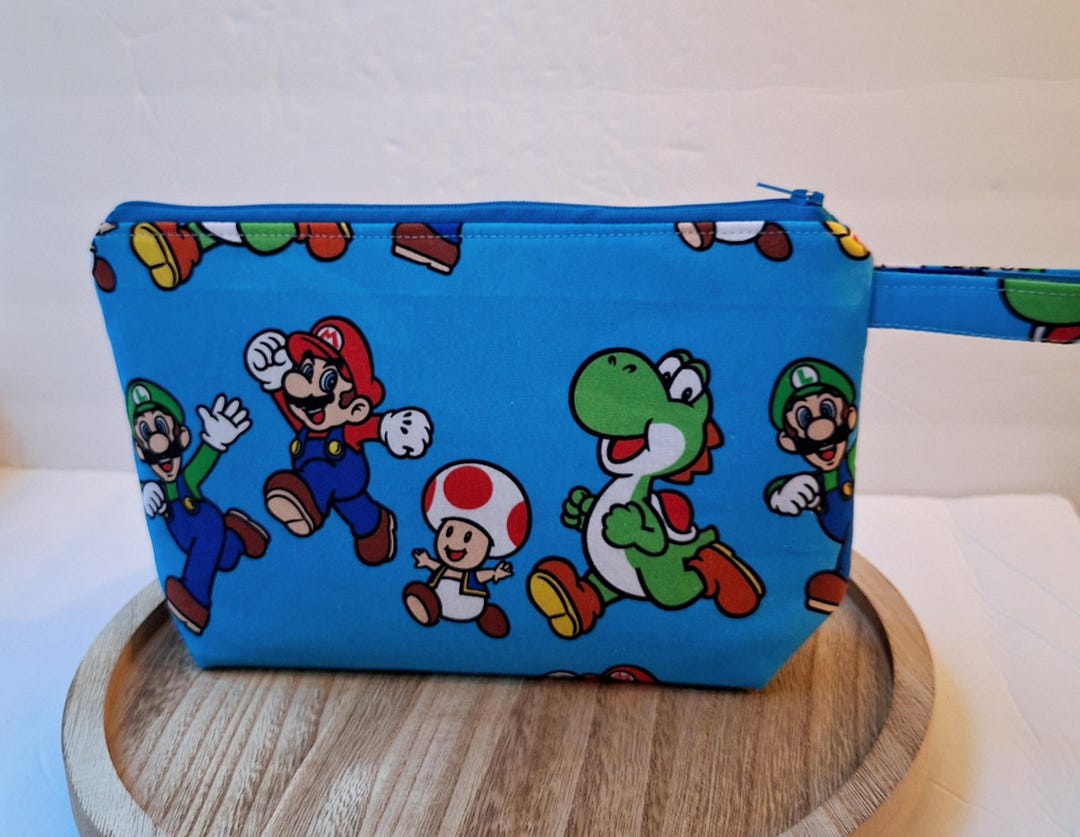 Mario Super Mario Medium Utility Bag Toy Bag - Etsy
