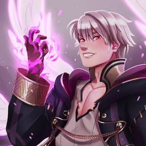 ÚLTIMO ESTOQUE - Grima Fire Emblem Awakening - Impressão A5