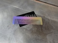 Anodized Titanium EDC Beard Comb