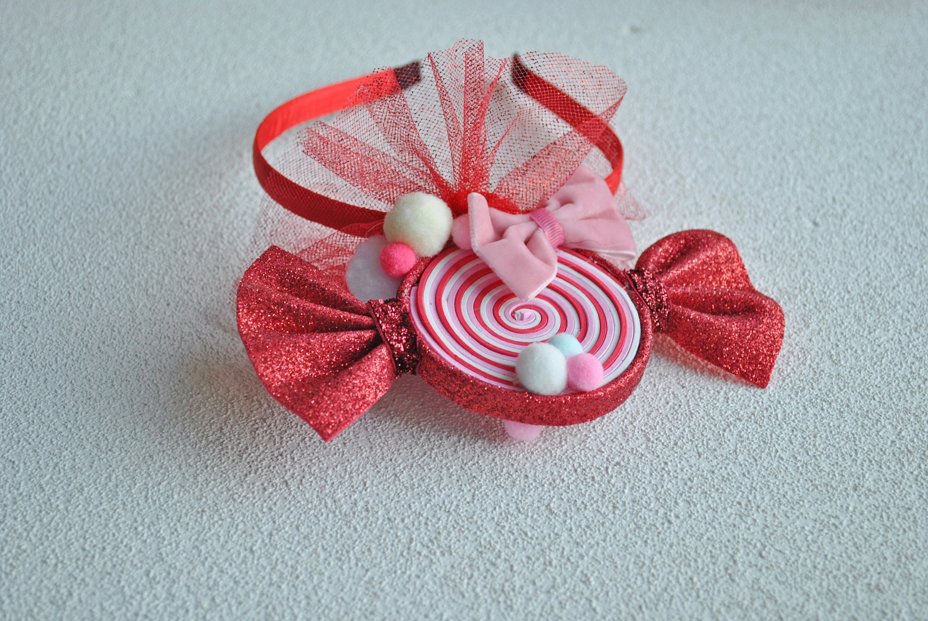 Cristmas candy cane headband