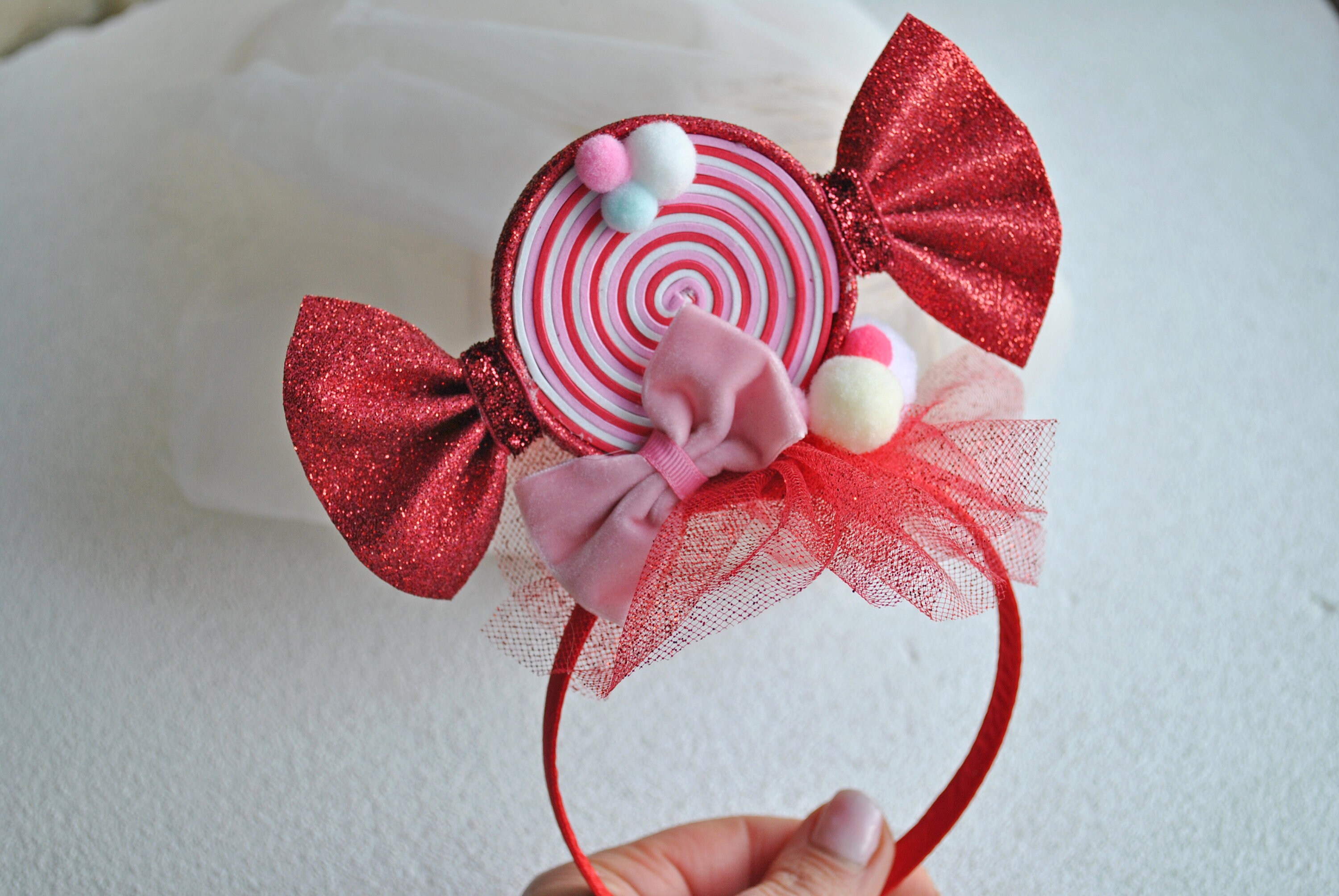 Cristmas candy cane headband