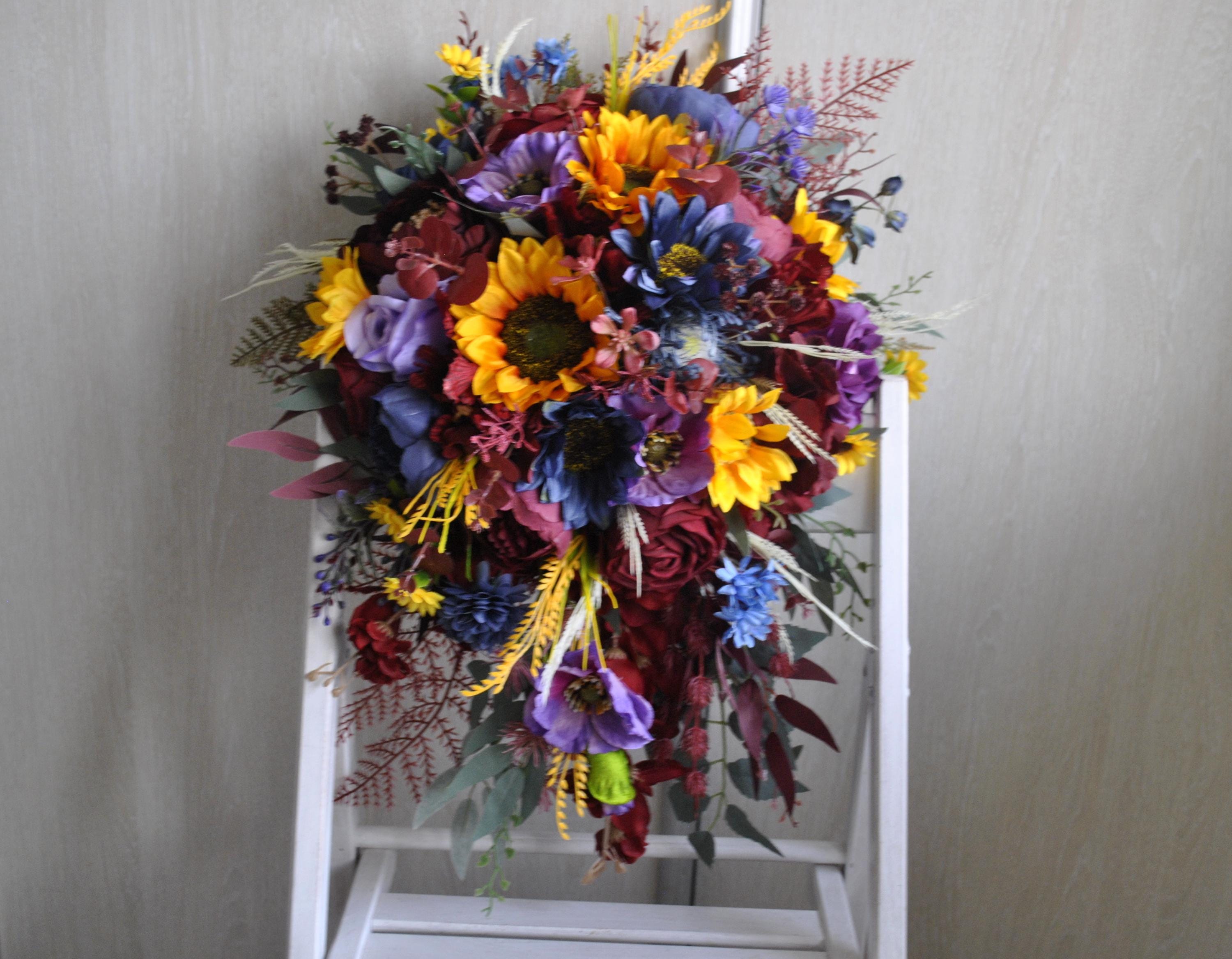 Sunflower Rustic Bridal Bouquet
