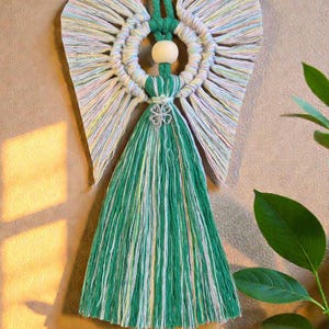 Lucky Angel / Good Luck Angel 100% cotton. Handmade. Decorations, Gifts, Home Decor, Personalised Greeting, Someone Special. Friendship gift