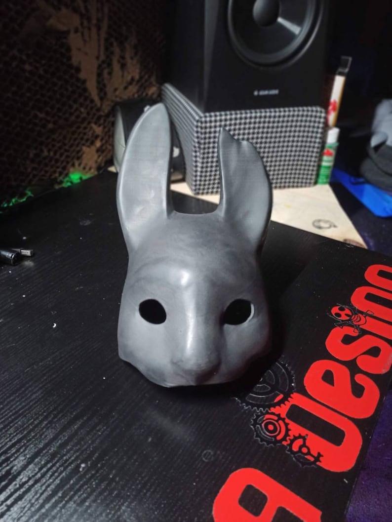 Hitman Rabbit Mask The Huntress Rabbit Mask - Etsy