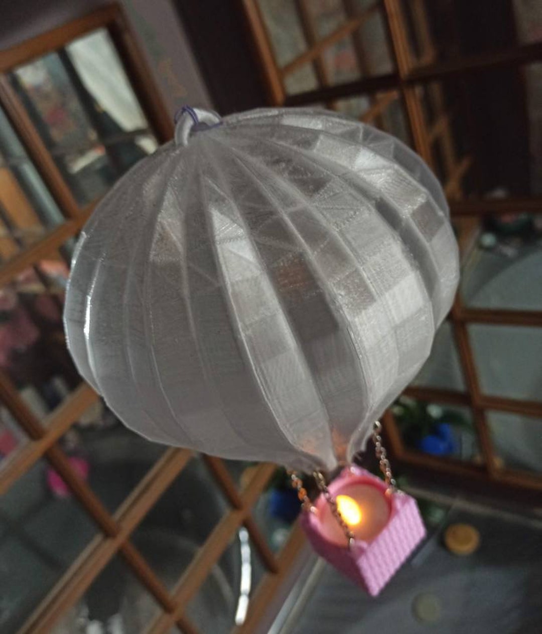 Hot Air Balloon Tea Light Etsy