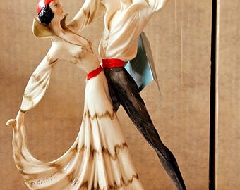 Vintage A. Santini Sculptures “classic Figures” (inventory # 2186