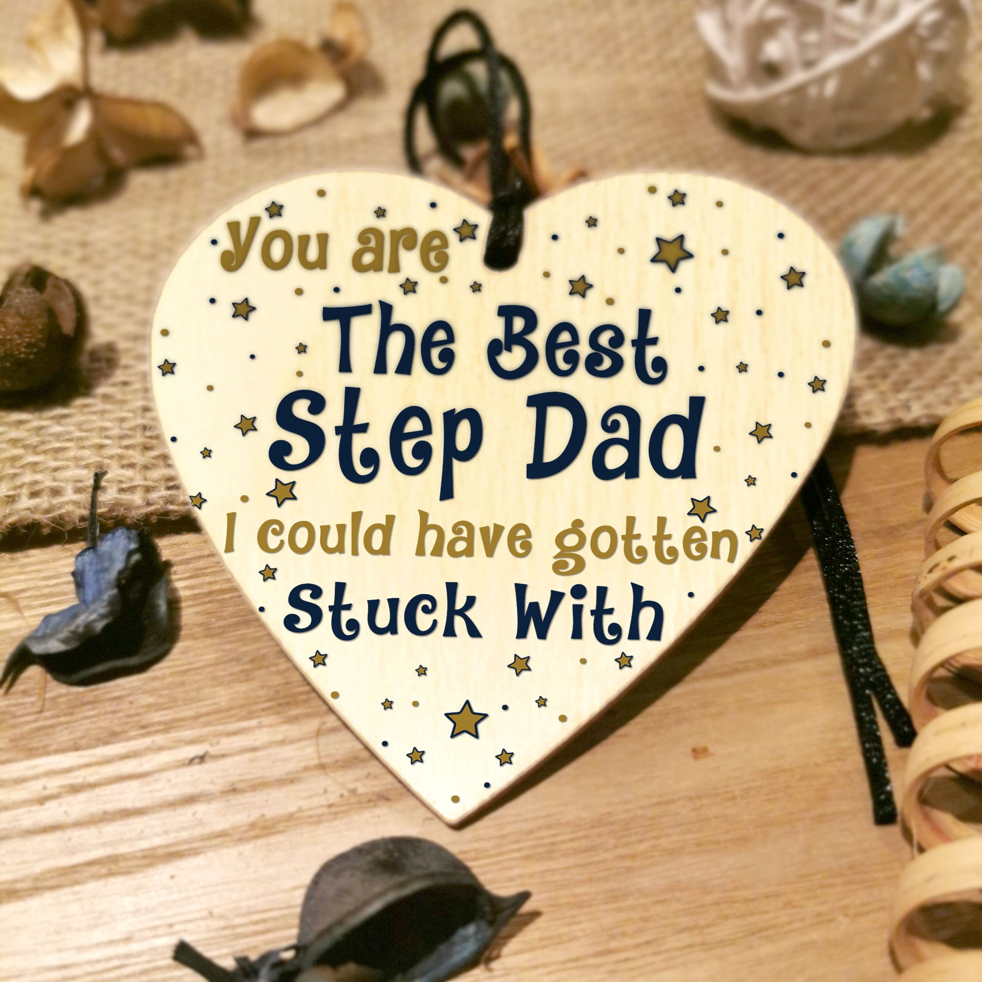 Cute Step Dad Gifts for Him Fathers Day Birthday Card From Etsy